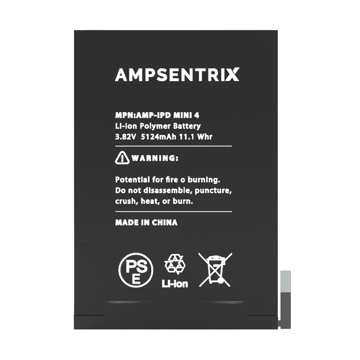 Bateria Ampsentrix iPad Mini 4